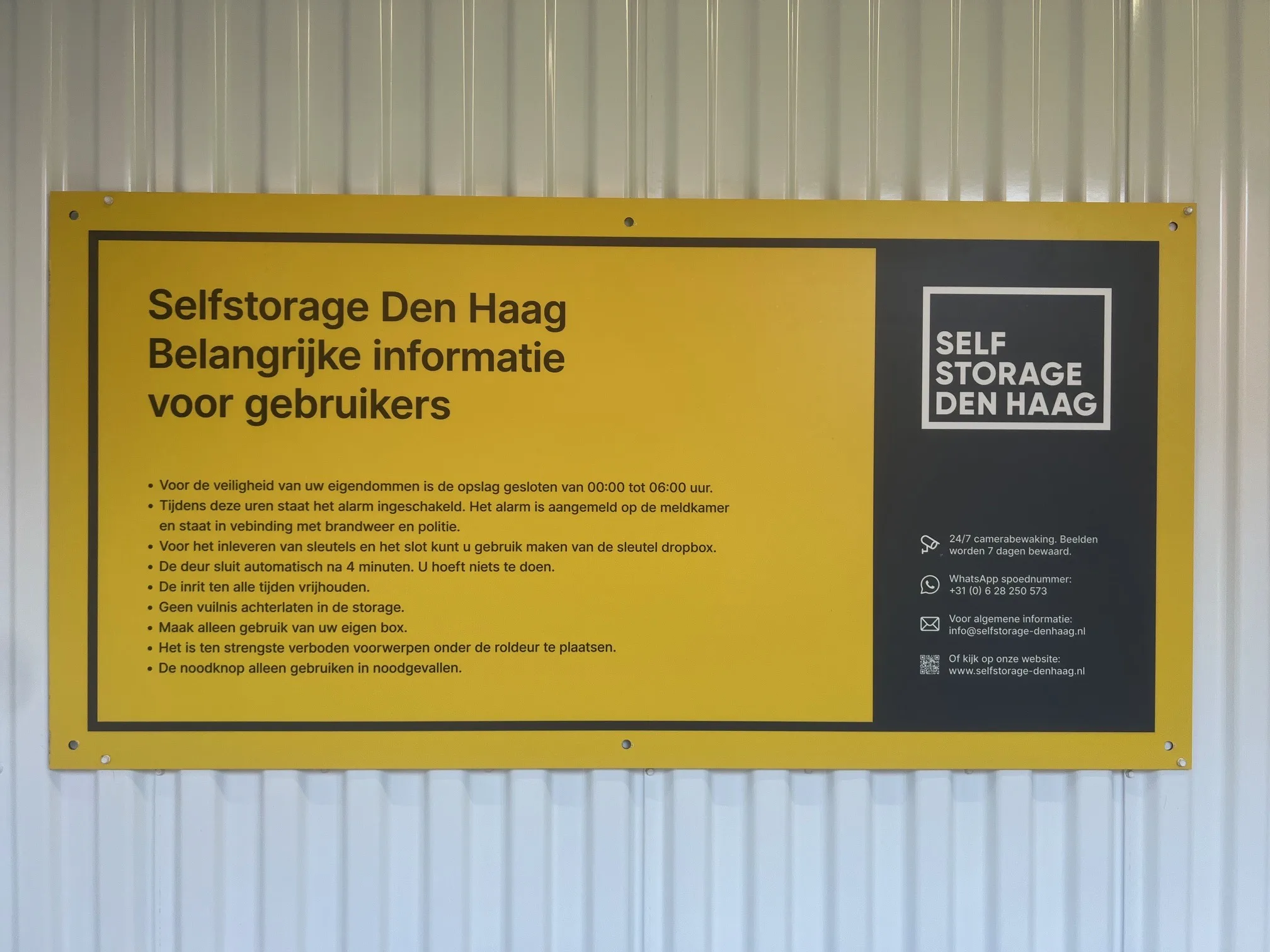 Selfstorage Den Haag Außenansicht